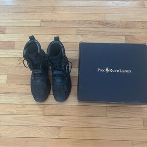 Polo by Ralph Lauren Men's Black Rain & Snow Boots